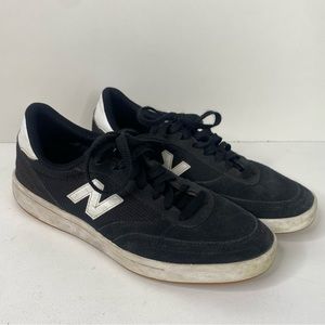 New Balance 440 Men's Size 8 Black Suede Shoes Sneakers Skate